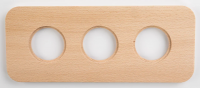 Bironi Рамка 3-х постовая (Натурэль) С.М. BF5, BF5-630-10