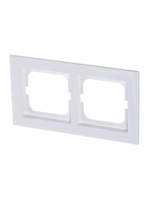 ABB BJE Axcent Белый Рамка 2-ая