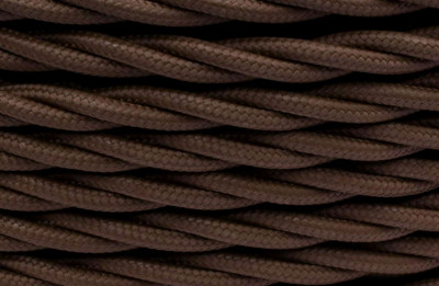 Bironi Провод 2*0,75 Коричневый (матовый) 20м, B1-422-72-20