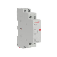 ДКС Контактор модульный YON max типа MCE, 2P, 16A, 240В, 2НО, MCE-16-20-A240 ДКС Контактор модульный YON max типа MCE, 2P, 16A, 240В, 2НО, MCE-16-20-A240