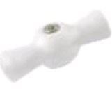 Bironi Ручка выключателя, керамика, цвет белый, B-901-01
