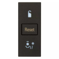 Vimar Переключатель 1P 10AX MUR/DND 1M черный, 30408.G Vimar Переключатель 1P 10AX MUR/DND 1M черный, 30408.G