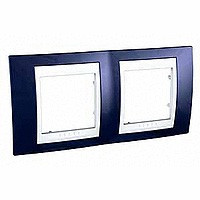 ХАМЕЛЕОН РАМКА 2-постовая, горизонтальная, БЕЛЫЙ/ ИНДИГО