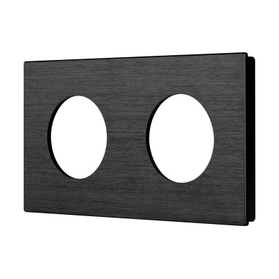 043875 - Рамка алюминиевая FRM-PRESTO-ALR-2-BK (Arlight, -)