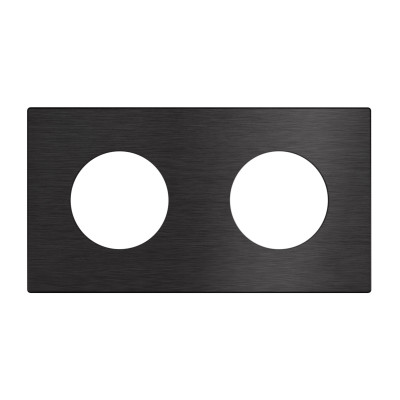 043875 - Рамка алюминиевая FRM-PRESTO-ALR-2-BK (Arlight, -)