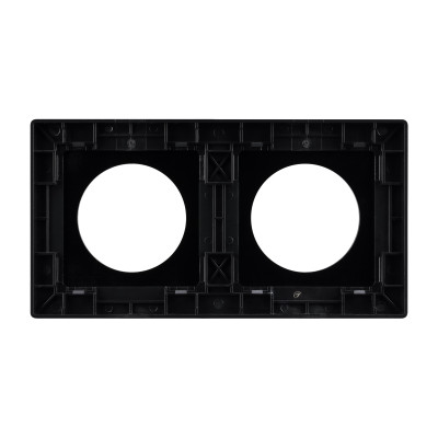 043875 - Рамка алюминиевая FRM-PRESTO-ALR-2-BK (Arlight, -)