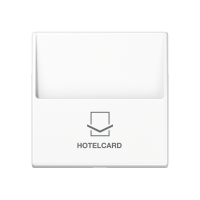 Накладка-картодержатель для балансирных механизмов 531U, 532U, 533U, 534U; термопласт; белый; A500, A590CARDWW