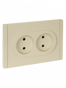 FORTE&PIANO Роз. 2-я без з/к с з/ш б/к 10А FP425 ван. IEK, FP-R23-10-1-K10