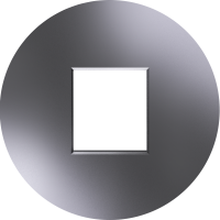 Donel D16 сталь накладка 1-я для розеток RJ45,TV,SAT,HDMI, DO85937