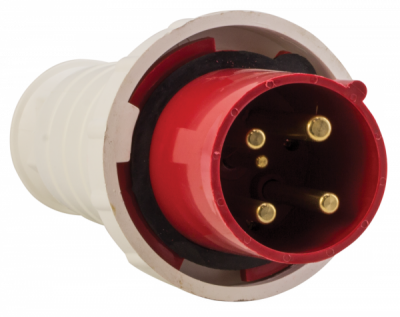 Вилка переносная 035 3Р+РЕ+N 63А 380В IP67 EKF PROxima