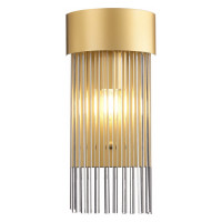 ST LUCE SL1225.201.01 Бра ST-Luce Золотистый/Золотистый, Прозрачный E27 1*60W