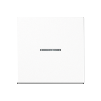 Клавиша для KNX кнопки, 1 группа, с окошком; дюропласт; белый, A101KO5WW