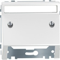 D-Life Накладка наклонная, белый лотос