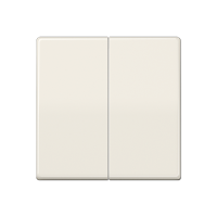 Клавиша для KNX кнопки, 2 группы; дюропласт; слоновая кость, AS102