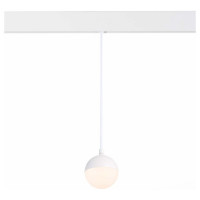 ST LUCE ST358.533.07 Магнитный трековый светильник подвесной Белый LED 1*7W 3000K 520Lm Ra>80 120° IP20 D90xH90 48V