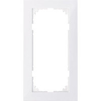 M-Pure 2-постовая рамка без перегородки, бриллиантовый белый