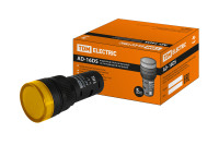 Лампа AD-16DS(LED)матрица d16мм желтый 36В AC/DC TDM Electric, SQ0702-0062