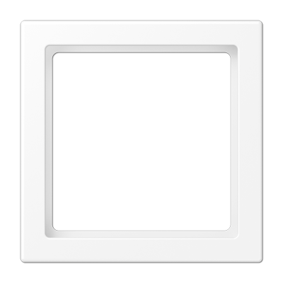 Рамка промежуточная для монтажа устройств 55х55; термопласт; белый матовый, LS961Z5WWM
