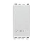 Vimar Актуатор с реле на 1 модуль, серебристый, 20534.N