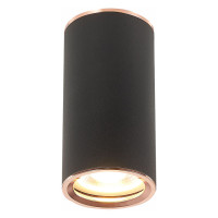 ST LUCE ST111.427.01 Светильник потолочный Черный GU10 1*50W D54xH105 220V Без ламп