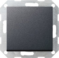 013028 Gira Кнопочный выключатель с верт. клавишей/ переключатель