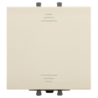 4405122 - ДКС Инвертор одноклавишный модульный, "Avanti", "Ванильная дымка", 2 модуля