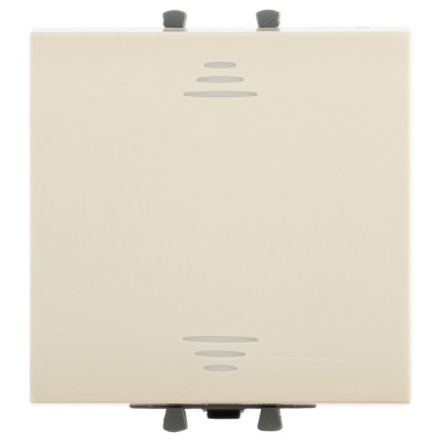 4405122 - ДКС Инвертор одноклавишный модульный, "Avanti", "Ванильная дымка", 2 модуля