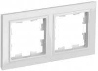 BRITE Рамка 2-мест. РУ-2-БрБ бел. IEK, BR-M22-K01