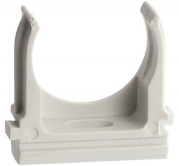 Крепеж-клипса d16 мм (10 шт) серая EKF-Plast