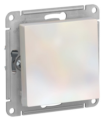 ATN000415 - ATLASDESIGN 1-клавишный ВЫКЛЮЧАТЕЛЬ КНОПОЧНЫЙ, сх.1, 10А, механизм, ЖЕМЧУГ, Systeme Electric