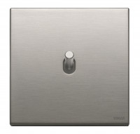Выключатель 1-тумблерный, цвет никель, серия Eikon Exé Vintage