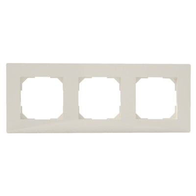 Рамка 3-м Pixel универс. беж. TOKOV ELECTRIC TKE-PX-RM3-C02
