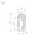 Силиконовый профиль WPH-FLEX-0613-SIDE-S8-5m WHITE (Arlight, Силикон), 040265