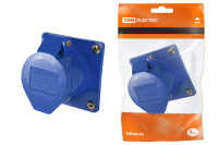 Розетка 423 скрытая 2Р+РЕ 32А 220В IP44 TDM Electric, SQ0604-0014