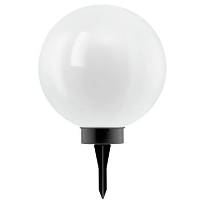 22444 Светильник уличный на солнечных батареях,белый, пластик