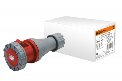 Розетка кабельная IP67 63А 3Р+РЕ+N 380В TDM Electric, SQ0611-0006