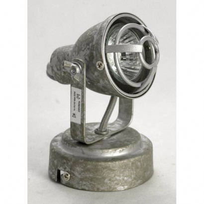 LUSSOLE ROCKVILLE Спот, цвет основания - серый, плафон - металл (цвет - серый), 1x50W GU10, LSP-9804
