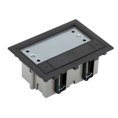 Simon SConnect Люк на 1 CIMA-модуль (2 мод. 45х45 мм), глубина 90-120мм, посадка 170х115мм, max 400кг, гра, SF110-14