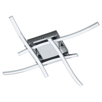 96327 Светодиодный потолочный светильник VALMORA, 4х5W (LED), 4х470lm, 560х560, H105, алюминий, хром