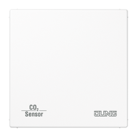 KNX/EIB датчик углекислого газа, влажности и комнатной температуры, CO2LS2178WW