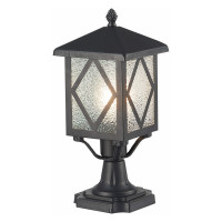 ST LUCE SL084.405.01 Светильник уличный наземный ST-Luce Черный/Черный, Прозрачный E27 1*60W