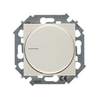 Simon Simon15 Светорегулятор поворотный для диодных регулируемых ламп 230В, 5-215Вт, винт. зажим, сл. к, 1591796-031