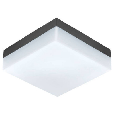 94872 Уличный светодиодный светильник настенно-потол. SONELLA, 8,2W(LED), 215х215, пластик, черный
