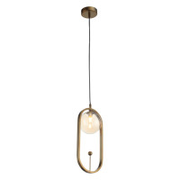 ST LUCE SL1201.203.01 Подвес ST-Luce Бронзовый/Коньячный G9 1*5W