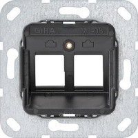 560800 Gira Опорное кольцо Modular Jack 8 2 местный