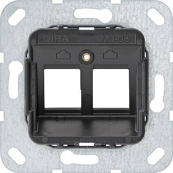 560800 Gira Опорное кольцо Modular Jack 8 2 местный