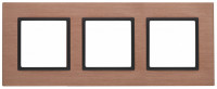 ЭРА 14-5203-14 Elegance Медь/антрацит Металл Рамка 3-ая