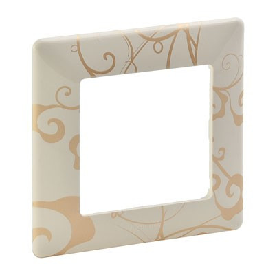 754111 - Valena Life Рамка 1-ная , ампир бежевый, Legrand