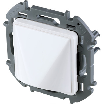 673890 - Вывод кабеля IP21 - Legrand/Daccord Inspiria - с зажимом для кабеля - белый, Legrand