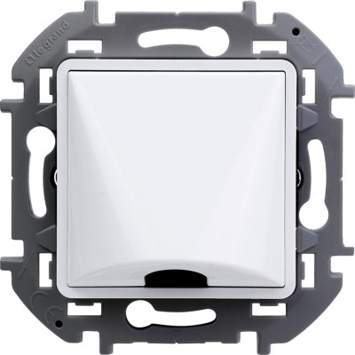 673890 - Вывод кабеля IP21 - Legrand/Daccord Inspiria - с зажимом для кабеля - белый, Legrand